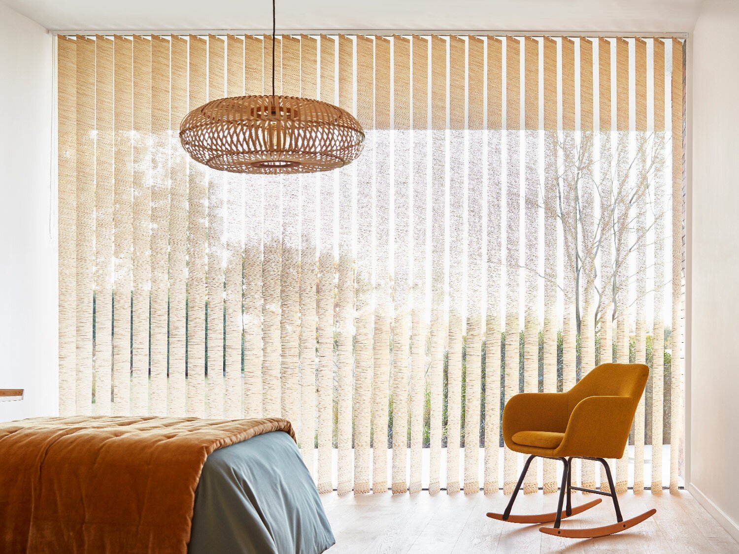 Stores Lamelles Verticales Tissu – Image 2