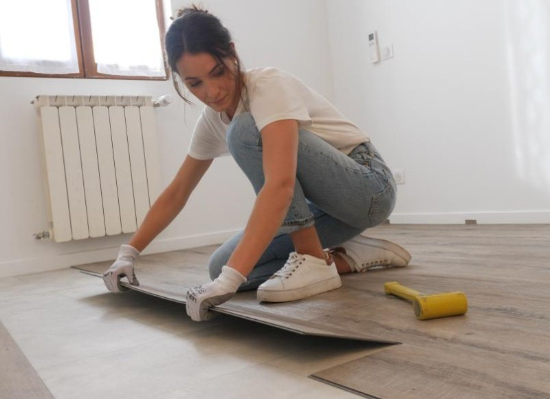 PARQUET PVC Effet Bois TUNISIE – Image 2